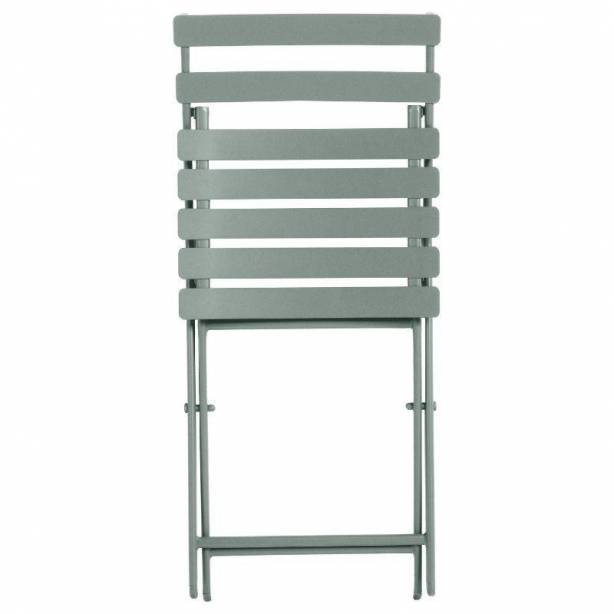 Silla exterior Acero Verde 10x96x42