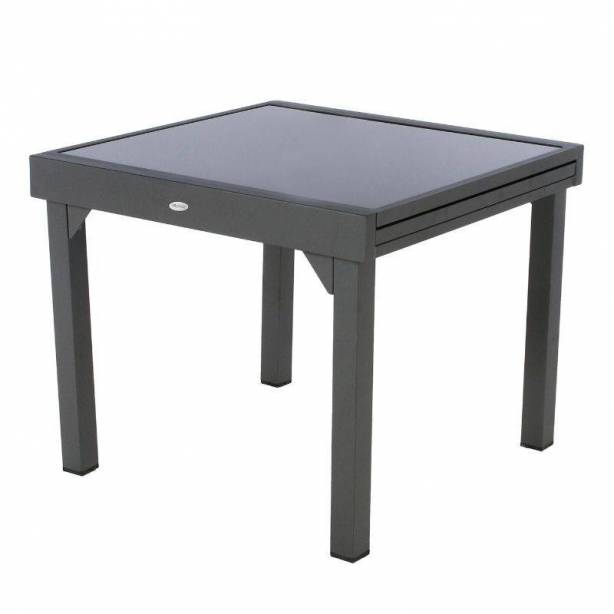 Pack mesa con sillas Aluminio Gris