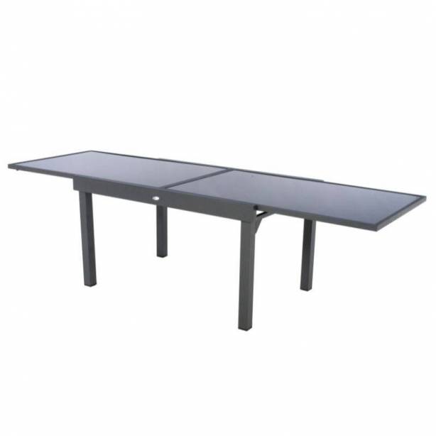 Pack mesa con sillas Aluminio Gris