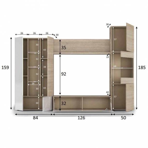 Pack muebles Salón