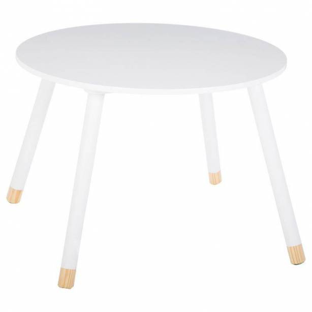 Mesa infantil Melamina - Madera Blanco - Madera claro