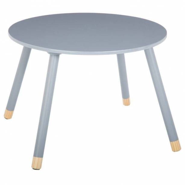 Mesa infantil Melamina - Madera Gris - Madera Claro