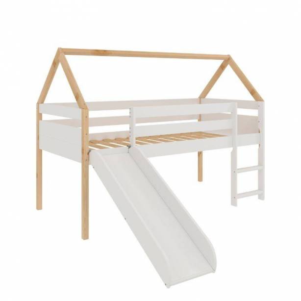 Cama infantil Madera Blanco 200x140x96