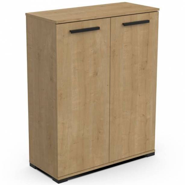 Mueble auxiliar Melamina Madera claro 80x102x36