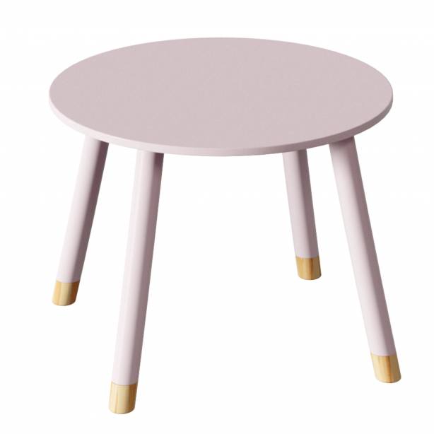 Mesa infantil Melamina - Madera Rosa 60x44x60