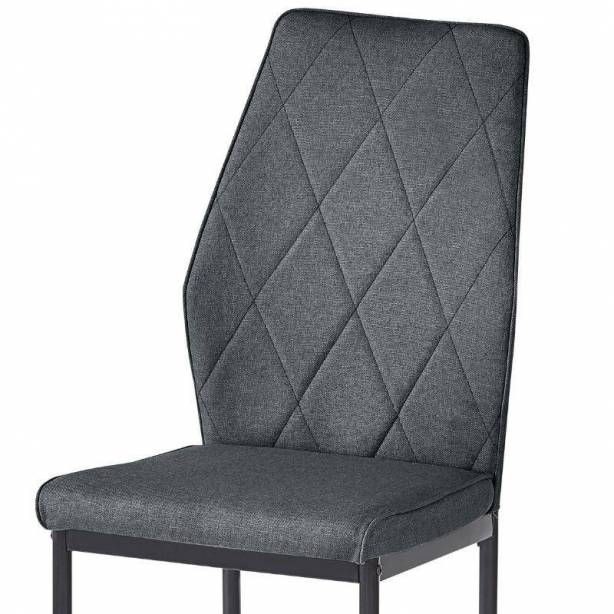 Silla Tela - Metal Gris 51x96x42