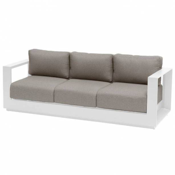 Conjunto 1 Sofá 2 Sillones y mesa de centro exterior