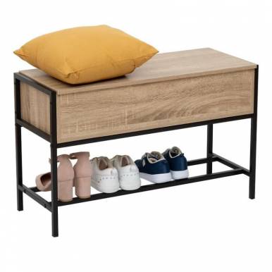 Mueble zapatero tipo banco