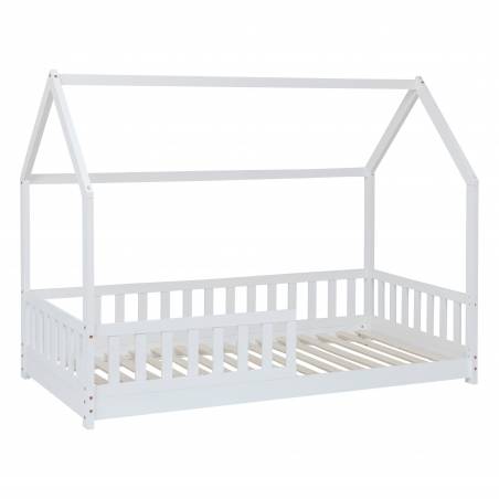 Cama infantil Melamina Blanco 195x146x98