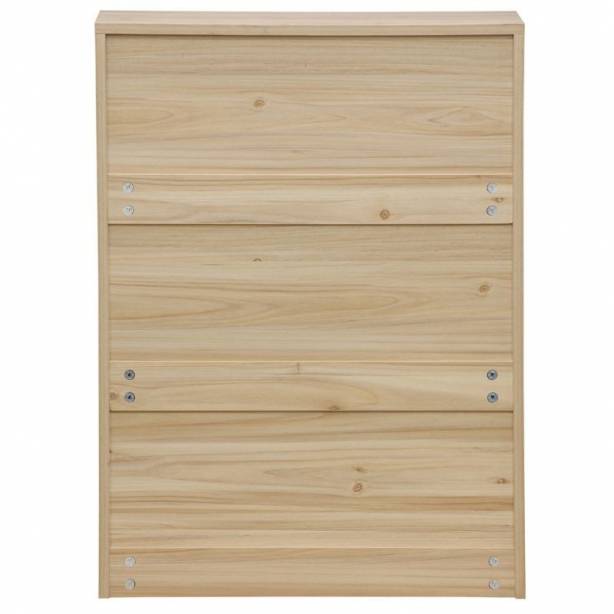 Mueble zapatero Melamina Madera claro 60x82x24