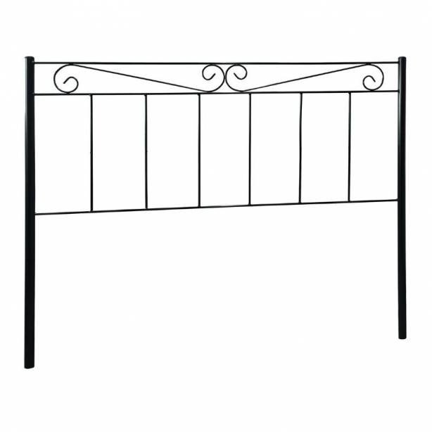 Cabecero de cama Metal Negro 98x125x4