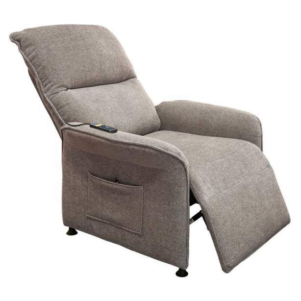 Sillón Reclinable Masaje Shiatsu Gris