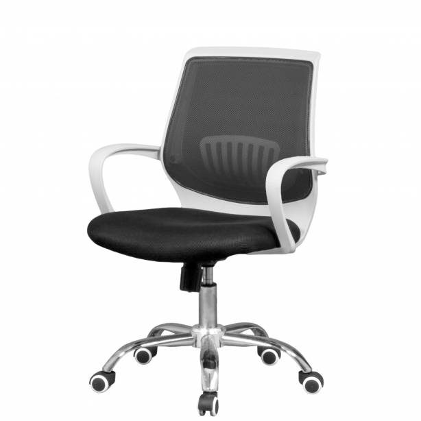 Silla de oficina Trend negro y Blanco