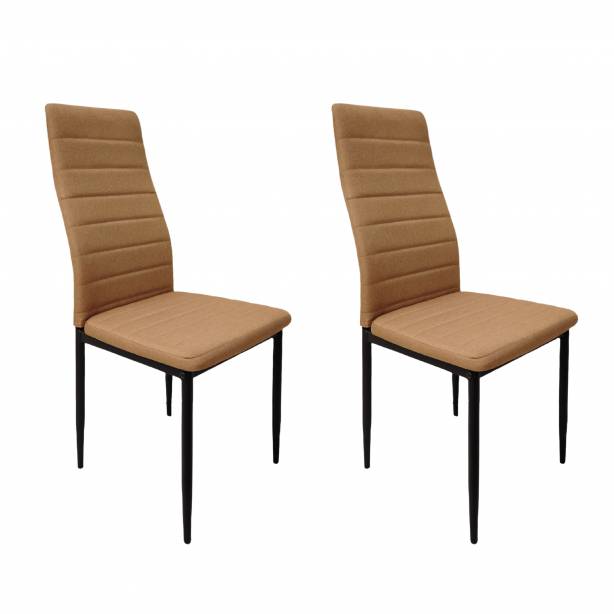 Silla de comedor Avat marron