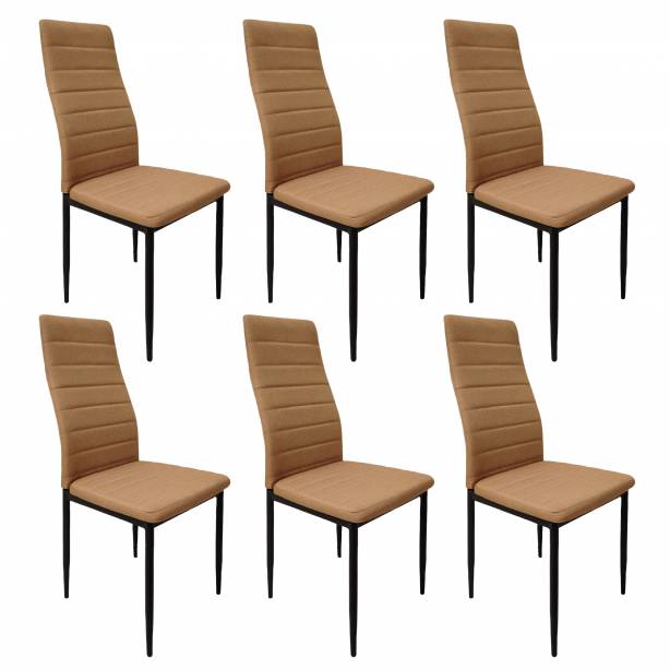 Silla de comedor Avat marron